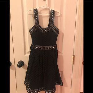 Bonnie Jean Black and White Dress